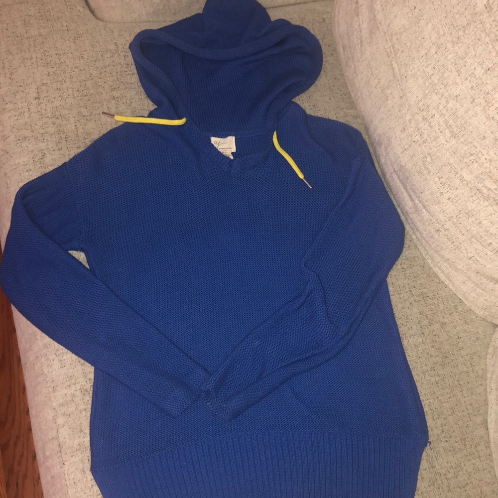 Royal Blue Hooded sweater